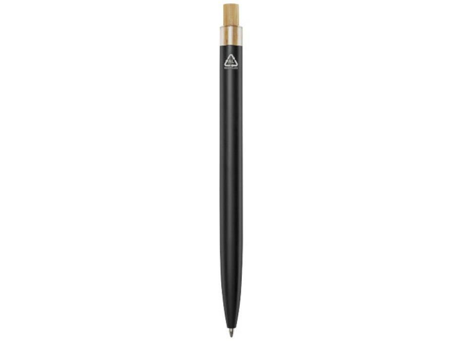 Penna a sfera in alluminio riciclato Nooshin (inchiostro blu)
