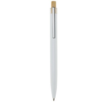 Penna a sfera in alluminio riciclato Nooshin (inchiostro blu)