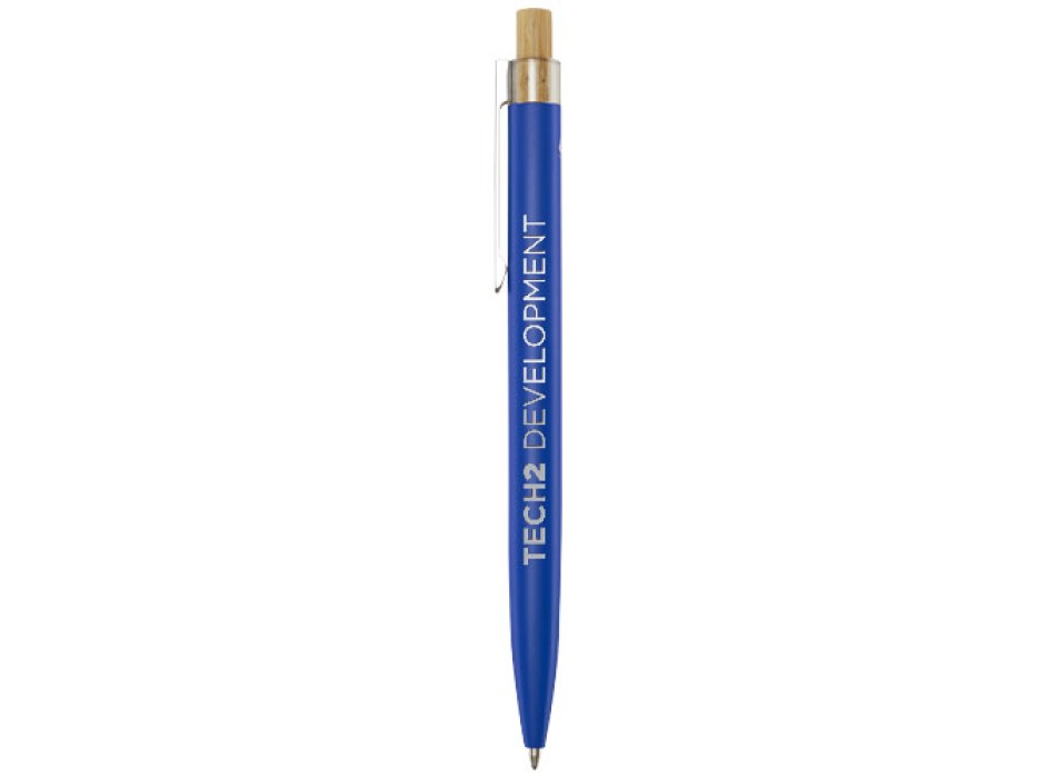 Penna a sfera in alluminio riciclato Nooshin (inchiostro nero)