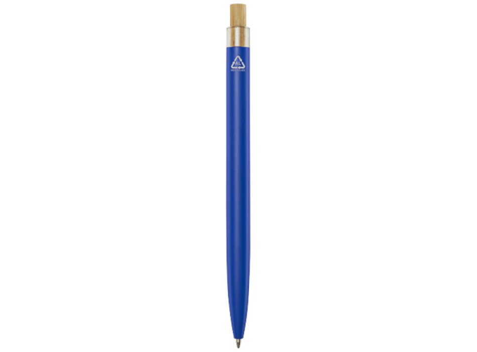 Penna a sfera in alluminio riciclato Nooshin (inchiostro nero)
