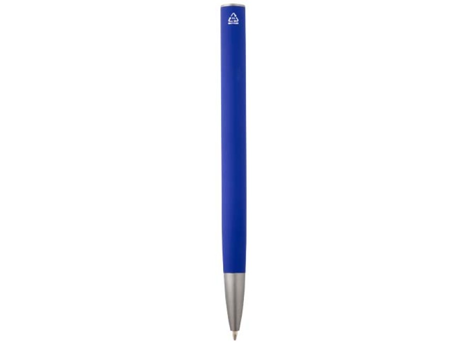 Penna a sfera in alluminio riciclato Ziguur (inchiostro blu)