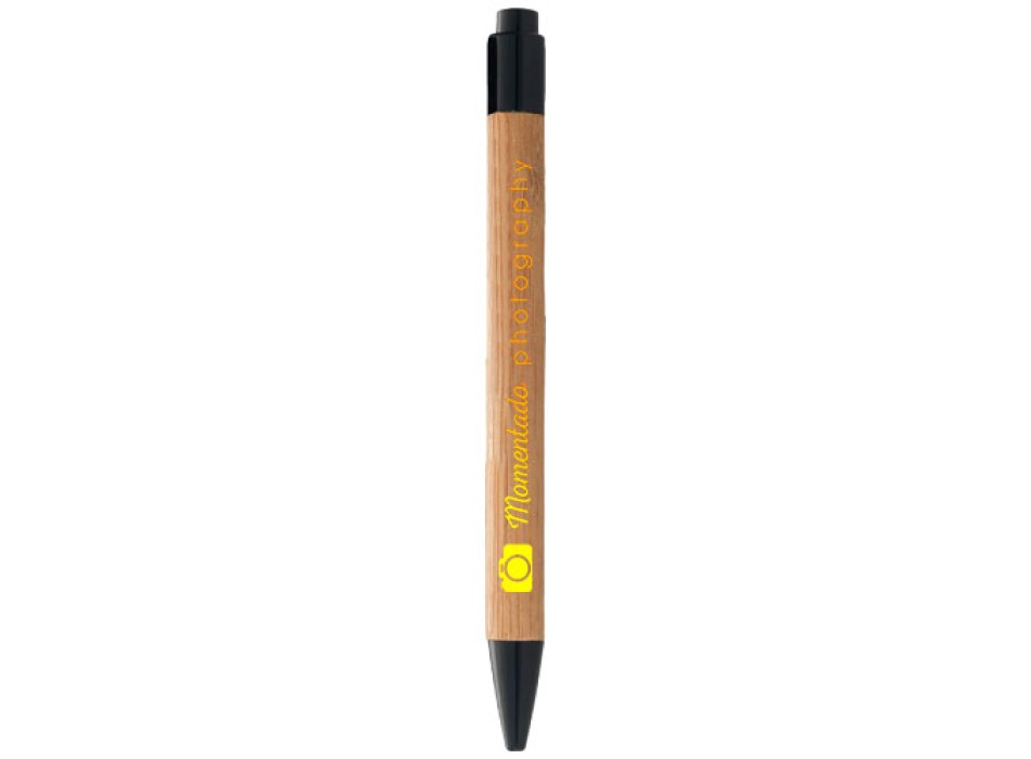Penna a sfera in bambù Borneo (inchiostro nero)