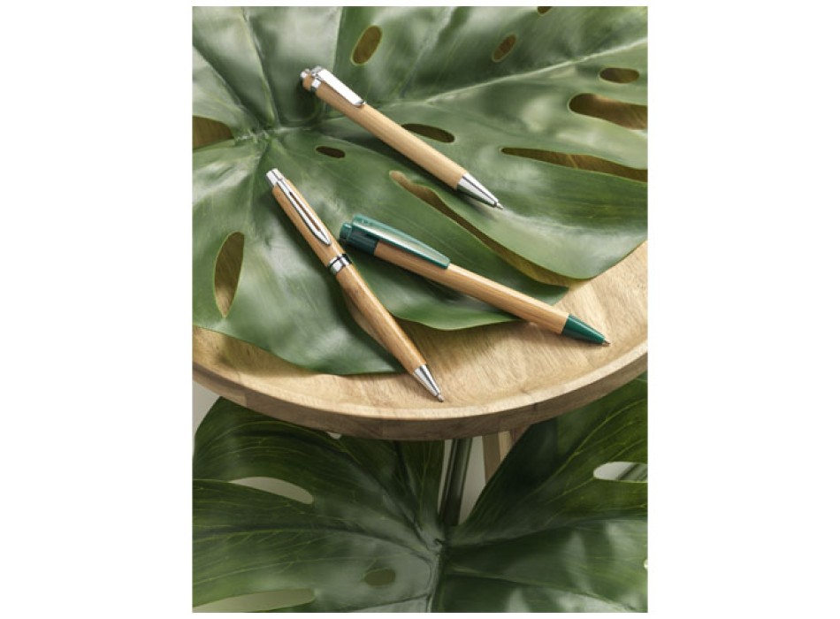 Penna a sfera in bambù Celuk (inchiostro nero)