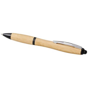 Penna a sfera in bambù Nash (inchiostro blu)
