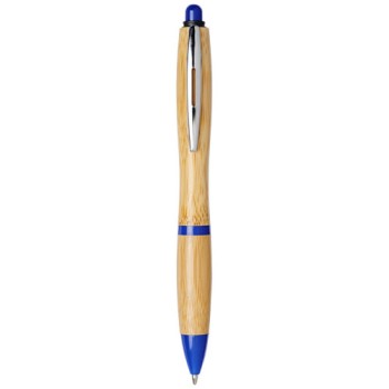 Penna a sfera in bambù Nash (inchiostro blu)