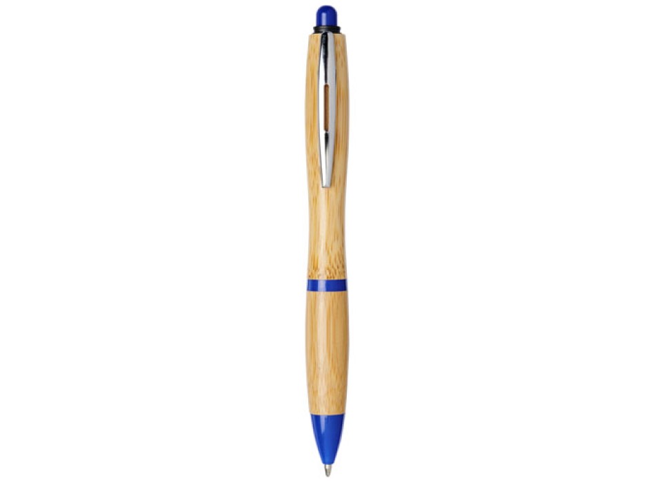 Penna a sfera in bambù Nash (inchiostro blu)