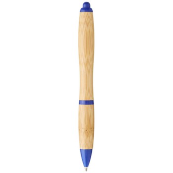 Penna a sfera in bambù Nash (inchiostro blu)