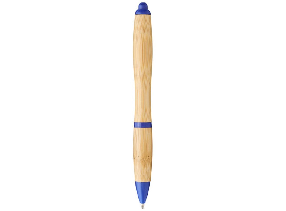 Penna a sfera in bambù Nash (inchiostro blu)