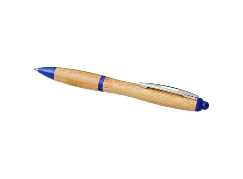 Penna a sfera in bambù Nash (inchiostro blu)