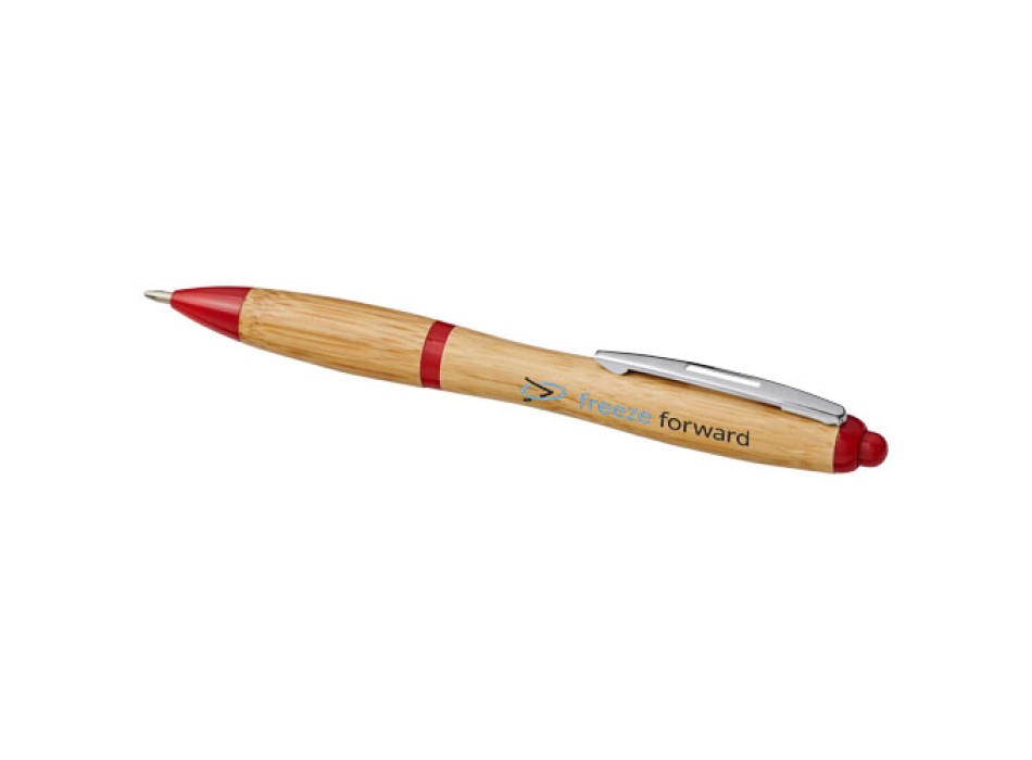 Penna a sfera in bambù Nash (inchiostro blu)