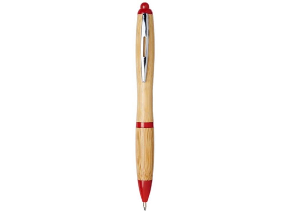 Penna a sfera in bambù Nash (inchiostro blu)