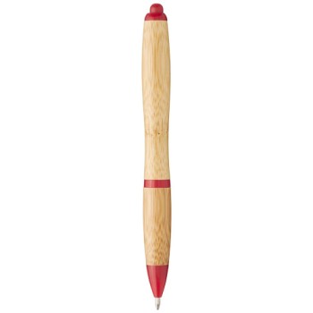 Penna a sfera in bambù Nash (inchiostro blu)