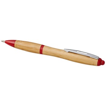 Penna a sfera in bambù Nash (inchiostro blu)