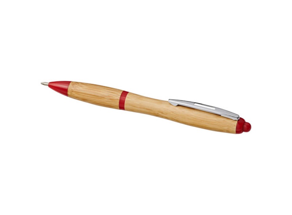 Penna a sfera in bambù Nash (inchiostro blu)