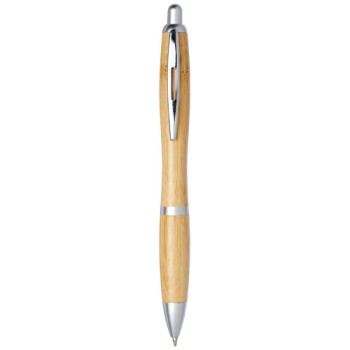 Penna a sfera in bambù Nash (inchiostro blu)