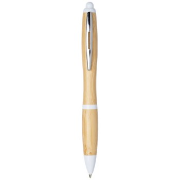 Penna a sfera in bambù Nash (inchiostro blu)