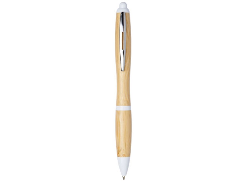 Penna a sfera in bambù Nash (inchiostro blu)