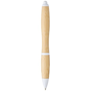 Penna a sfera in bambù Nash (inchiostro blu)