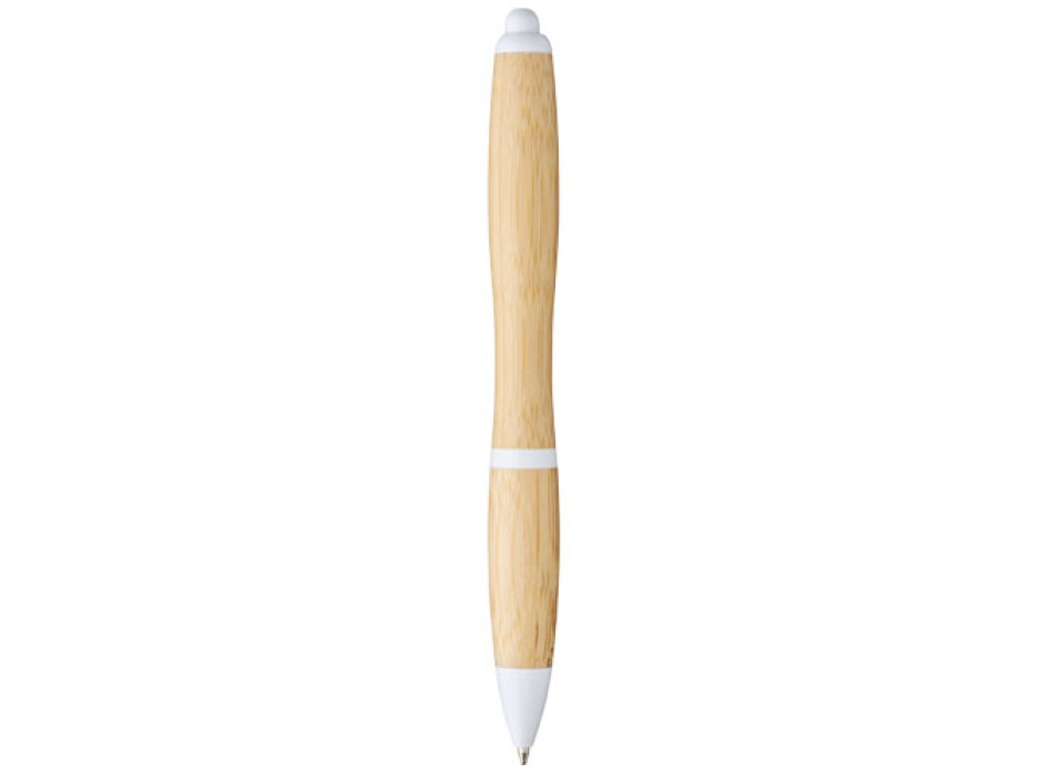 Penna a sfera in bambù Nash (inchiostro blu)