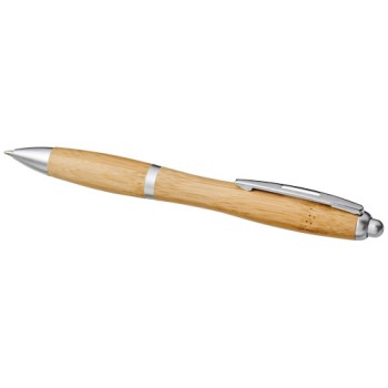 Penna a sfera in bambù Nash (inchiostro blu)