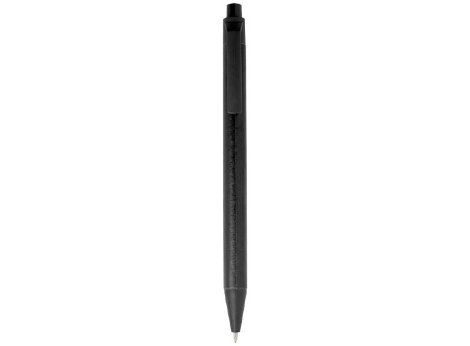 Penna a sfera in carta riciclata monocromatica con finitura opaca Chartik (inchiostro nero)