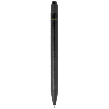Penna a sfera in carta riciclata monocromatica con finitura opaca Chartik (inchiostro nero)