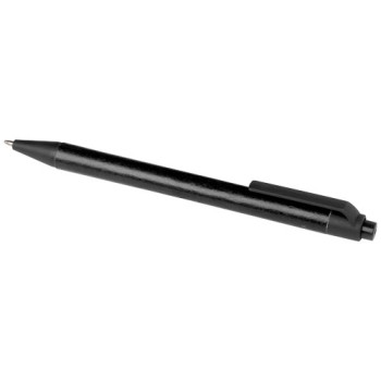 Penna a sfera in carta riciclata monocromatica con finitura opaca Chartik (inchiostro nero)