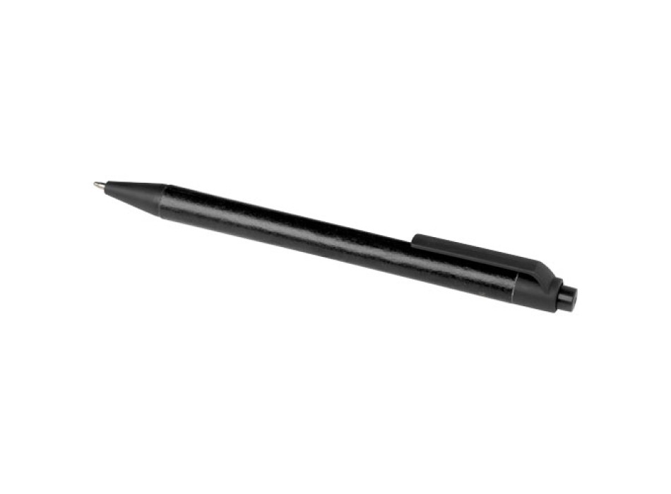 Penna a sfera in carta riciclata monocromatica con finitura opaca Chartik (inchiostro nero)