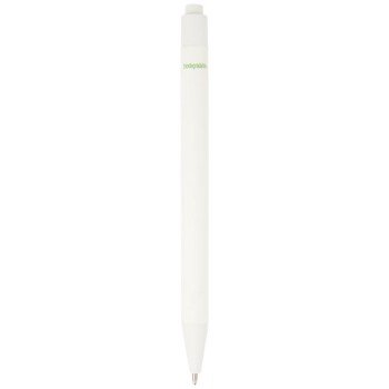 Penna a sfera in carta riciclata monocromatica con finitura opaca Chartik (inchiostro nero)