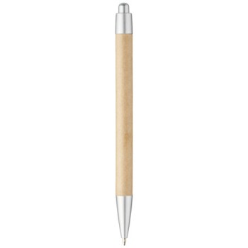 Penna a sfera in carta riciclata Tiflet (inchiostro nero)