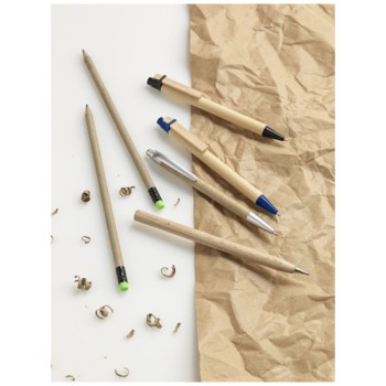 Penna a sfera in carta riciclata Tiflet (inchiostro nero)