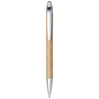 Penna a sfera in carta riciclata Tiflet (inchiostro nero)