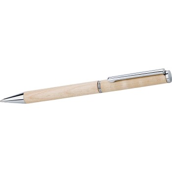 Penna a sfera in legno di acero Lucienne