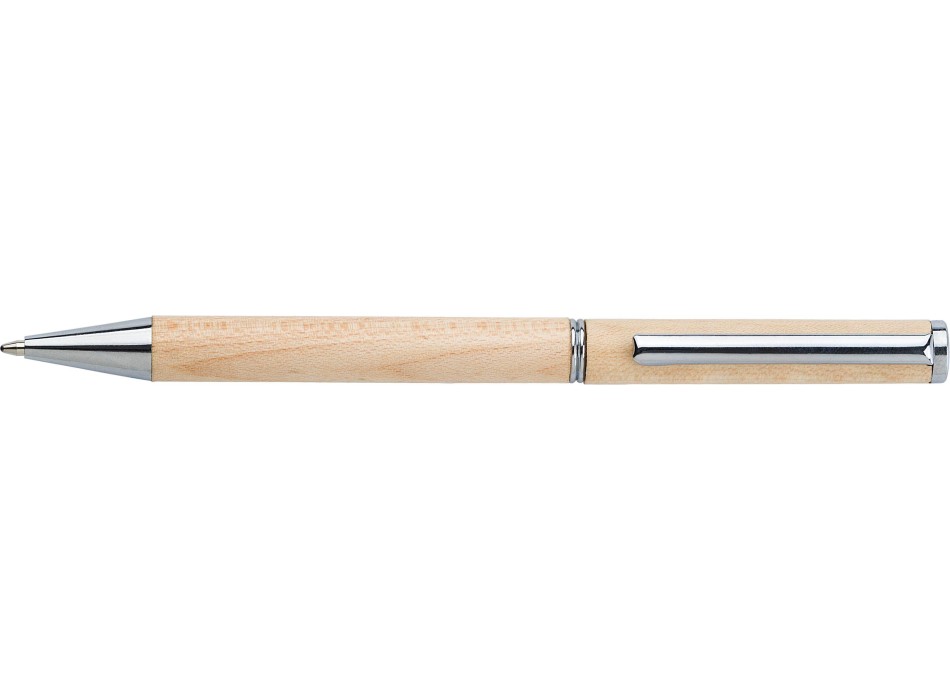 Penna a sfera in legno di acero Lucienne