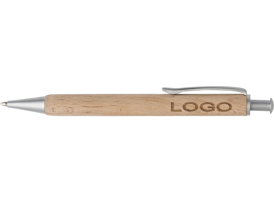 Penna a sfera in legno Marissa