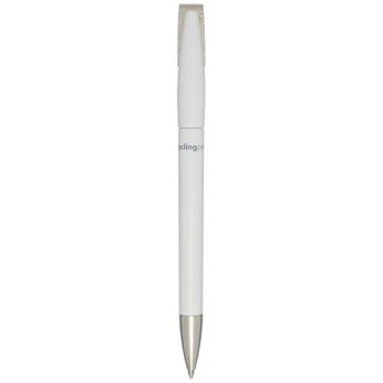 Penna a sfera in plastica riciclata Ana (inchiostro blu)