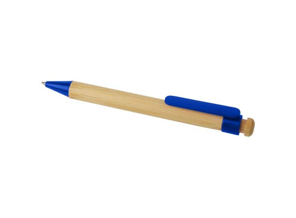 Penna a sfera in plastica riciclata e bambù Rattan