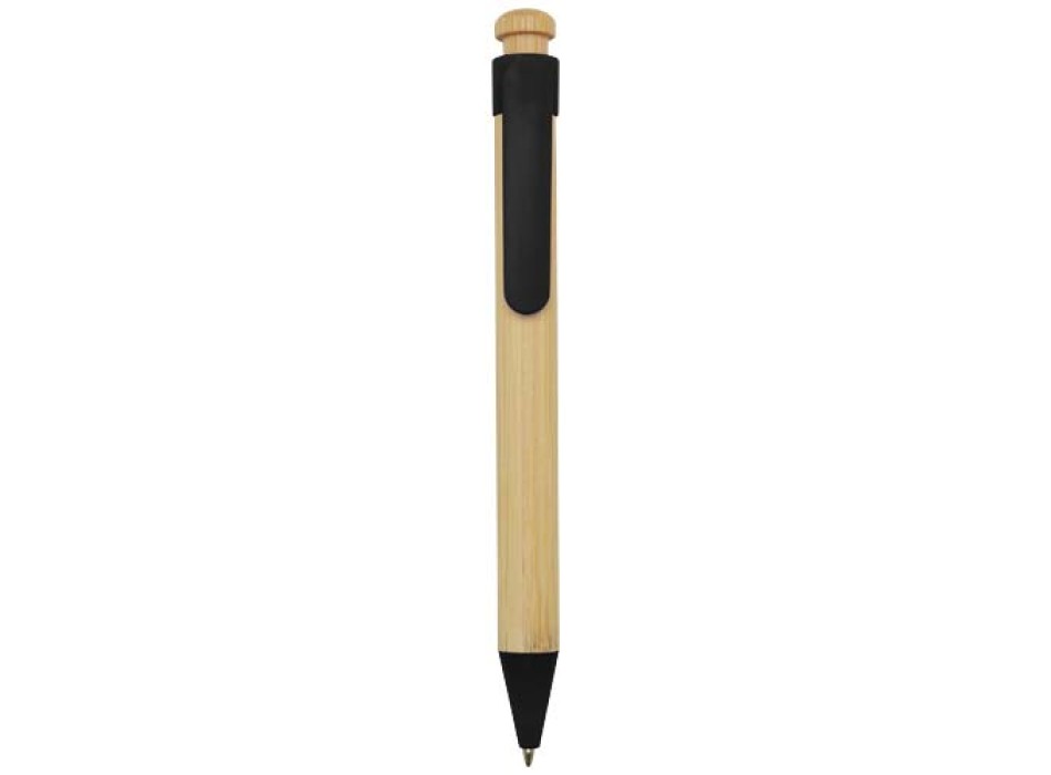 Penna a sfera in plastica riciclata e bambù Rattan