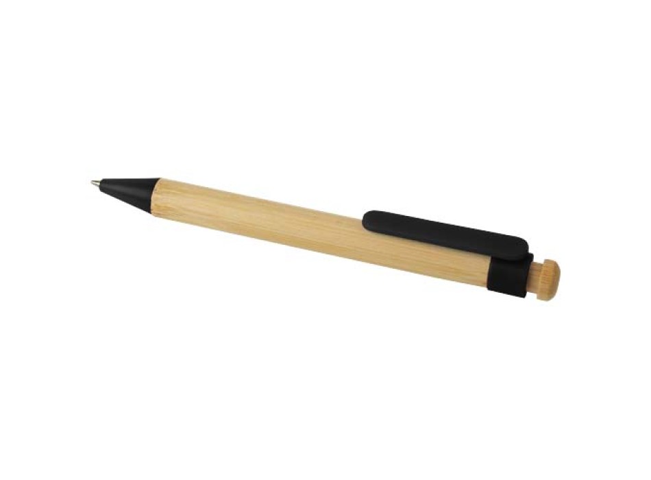Penna a sfera in plastica riciclata e bambù Rattan