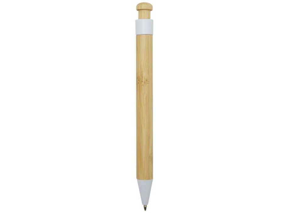 Penna a sfera in plastica riciclata e bambù Rattan