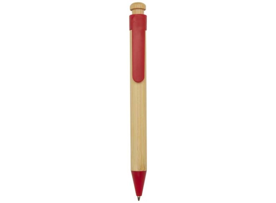 Penna a sfera in plastica riciclata e bambù Rattan