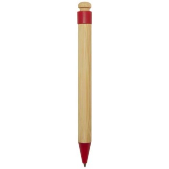 Penna a sfera in plastica riciclata e bambù Rattan