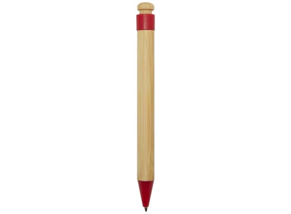 Penna a sfera in plastica riciclata e bambù Rattan