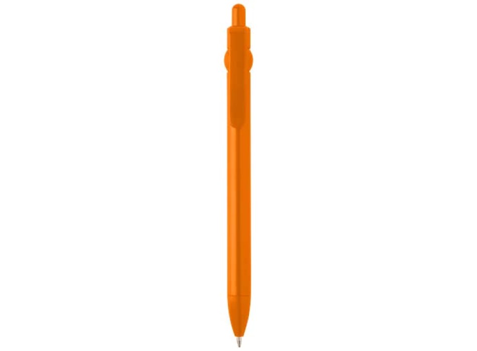 Penna a sfera in plastica riciclata Fidget (inchiostro nero)