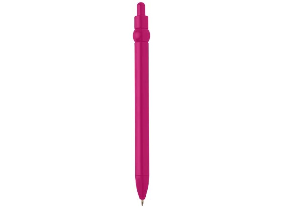 Penna a sfera in plastica riciclata Fidget (inchiostro nero)