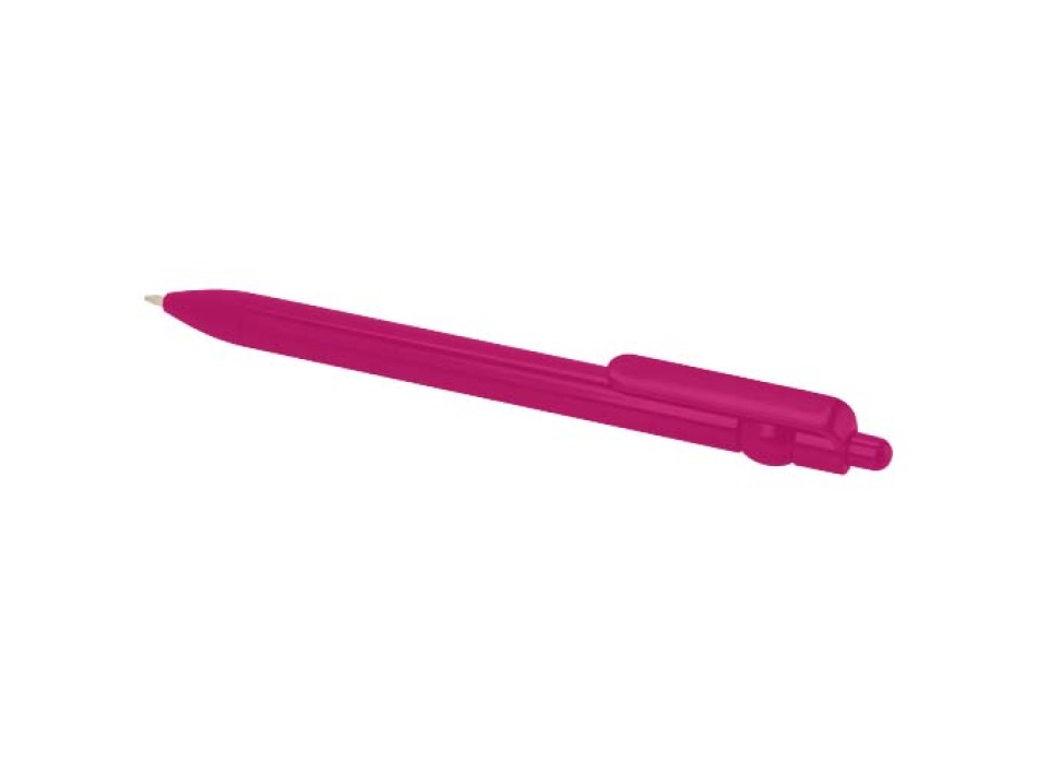 Penna a sfera in plastica riciclata Fidget (inchiostro nero)