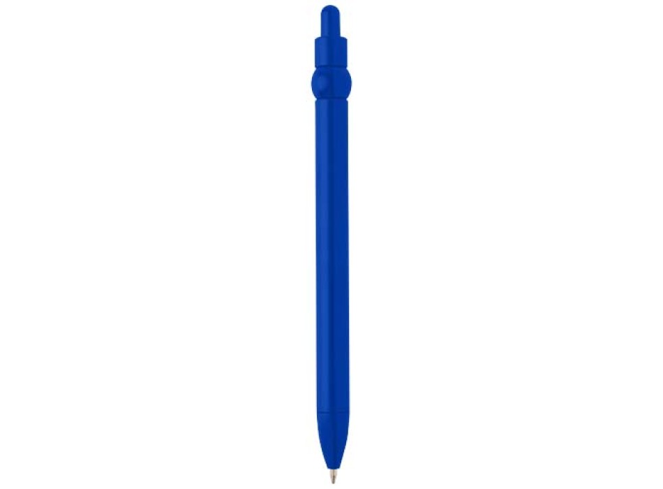 Penna a sfera in plastica riciclata Fidget (inchiostro nero)