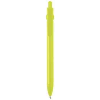Penna a sfera in plastica riciclata Fidget (inchiostro nero)