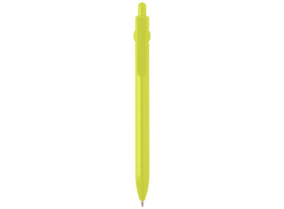 Penna a sfera in plastica riciclata Fidget (inchiostro nero)
