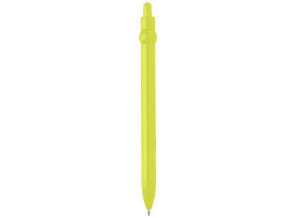 Penna a sfera in plastica riciclata Fidget (inchiostro nero)